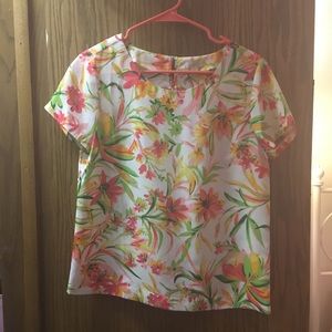 Jcrew Floral Top